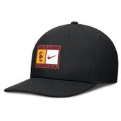 USC Trojans Nike Black SC TPU Patch Team Pro Primetime Flatbill Snapback Hat